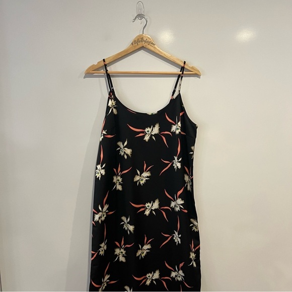 NWT J. Crew floral Printed mid-length Midi slip dress - Picture 4 of 8